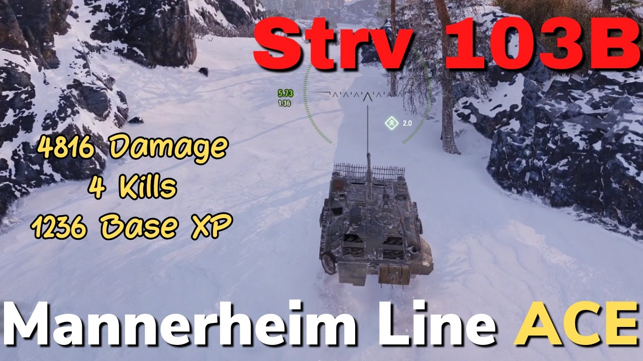 Strv 103B Ace Tanker on Mannerheim Line