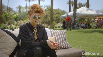 Kiesza Coachella Interview: Skrillex & Diplo