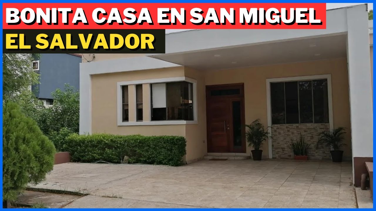 Venta De Casas San Miguel El Salvador