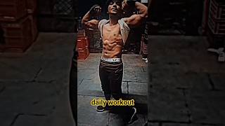 khud ka photo entertainment story (daily diet consume body massage)💪💯🏋️#workout#edite