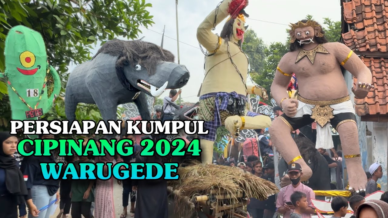 Persiapan Kumpul Arak Arakan CIPINANG 2024 Desa Warugede Cirebon