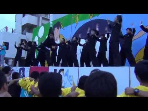 2015川越高校くすのき祭・中夜祭・応援部・団長による「凌雲の志」