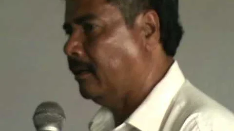 Jernimo Ibarra en secion solemne fiestas Barrio Sa...