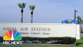 Law enforcement officials say a man drove up to the main gate at naval
air station corpus christi and shot security officer before he was
then kil...