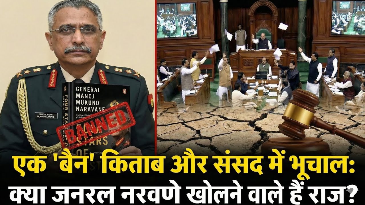 संसद में भूचाल! जनरल नरवणे की 'लीक' किताब में ऐसा क्या है जिसने सरकार की नींद उड़ा दी?