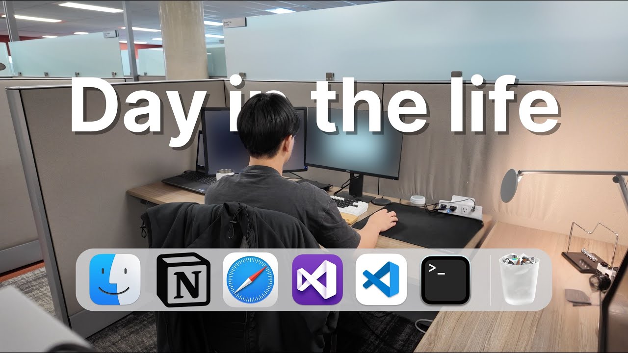 Day in the Life of a Software Engineer | My Tech Stack 2025 - YouTube