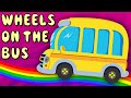 Wheels On The Bus Go Round And Round Nursery Rhyme For Children