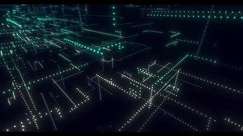 Digital Dots Structure | Motion Graphics template - Envato elements