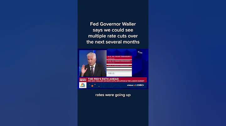 Fed Governor Waller says we could see multiple rate cuts over the next several months