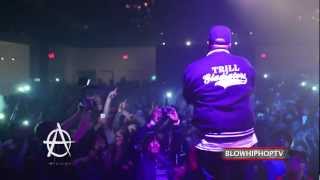 A$AP ROCKY "PURPLE SWAG" x BUN B "GET THROWED" LIVE - HOUSTON, TX