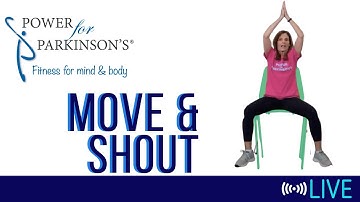 Power for Parkinson’s Tuesday Move & Shout - Live Streaming Day 84