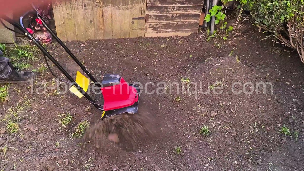 Test Motobineuse Einhell électrique GC RT 7530