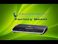 Grandstream UCM 6202/6204 IP PBX Factory Reset