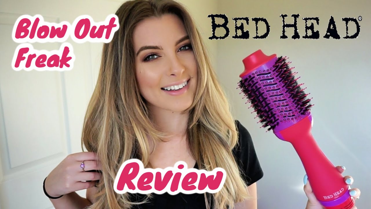 Bed Head Blow Out Freak One Step Dry & Volume Booster REVIEW! is it better  than the Revlon?!