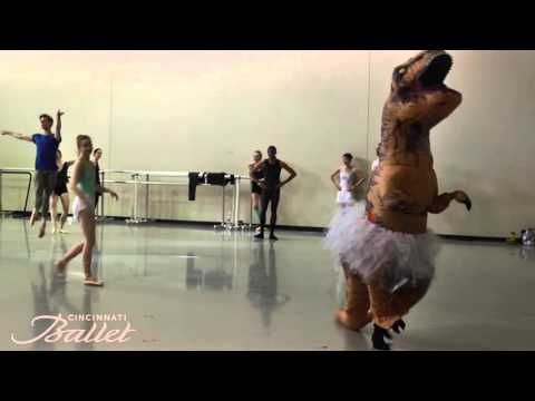 T Rex Dancing Ballet