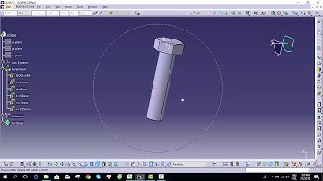 Design screw in catia-parameter-rule