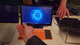 Shiftbook tablet with ShiftOS (Android based Linux OS)