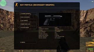 Counter-Strike 1.6 - cs_siege - CT Forces - Seal Team 6 - Pistols