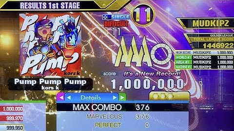 [DDR A3] Pump Pump Pump (DSP-11) MFC + A3 World Record!