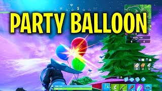 Pop Party Balloon Decorations Fortnite 14 days of Summer Challenge screenshot 5