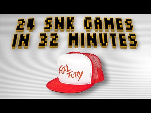 The SNK Replay: 24 SNK Games Reviewed in 32 Minutes - YouTube