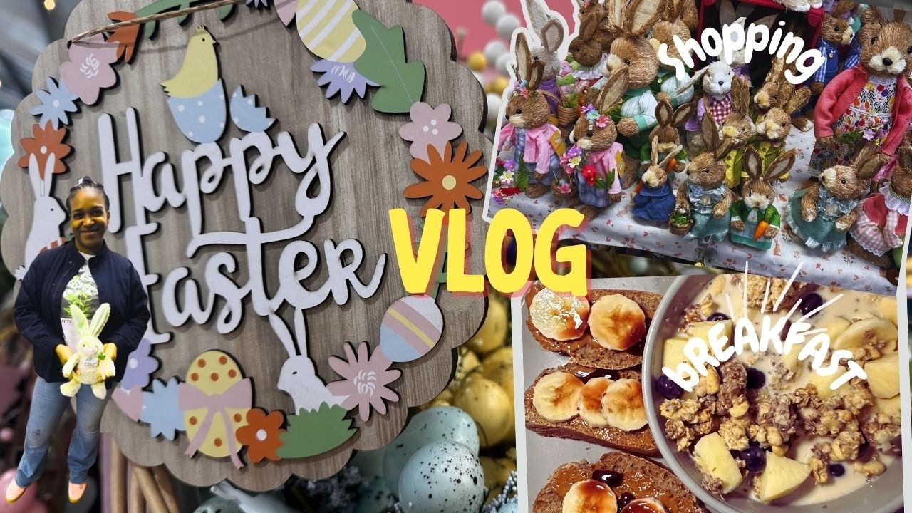 How I spend my morning as a first time mum + Easter Shopping 🐣