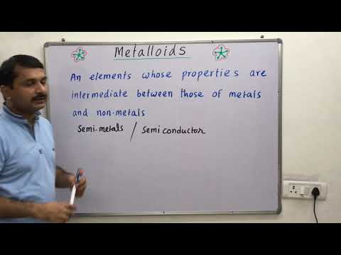 Видео: Яагаад металоидыг хагас металл гэж нэрлэдэг вэ?