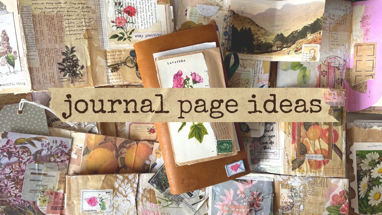 How I add interactive pages to my junk journals ⭑ Tip-in ideas ...