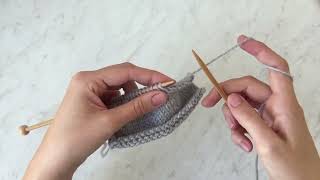 Sloped Bind Off | Purl Soho