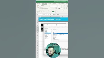 Como formatar tabela de preço |Dicas de Excel #shorts #microsoftexcel #excel