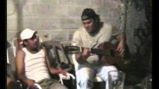 Video thumbnail of "El Mono de Yerba Brava - quieres ser mi amante acustico - con los chicos de Grupo Cazadores"