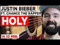 Gitarren Tutorial - Justin Bieber - Holy (ft.  Chance The Rapper)