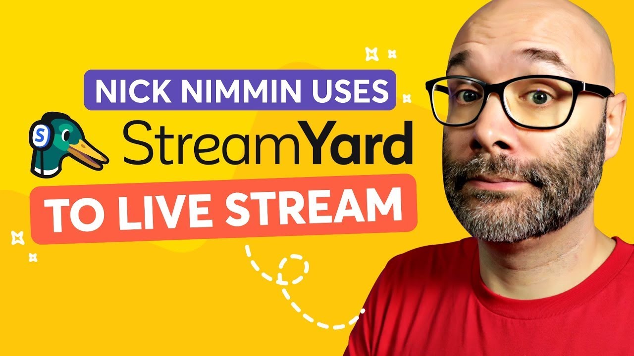 Nick Nimmin uses StreamYard to Live Stream! - Nick Nimmin uses StreamYard to Live Stream!
