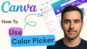 How to Use Color Picker in Canva | Canva Tutorial 2025