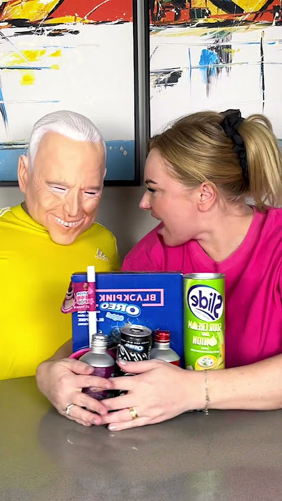 Cute 😁 Biden received