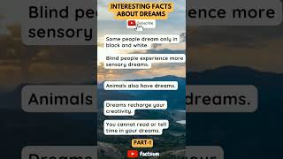 Interesting Facts About Dream 