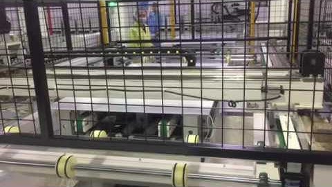 Automatic trimming machine for solar module/Confirmware