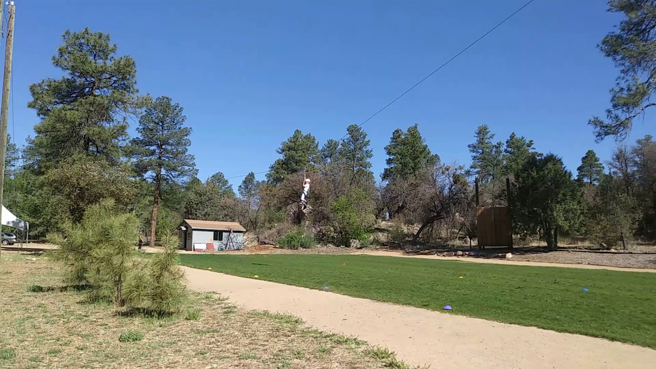 Ashland Ranch Science Camp Zipline(2) YouTube