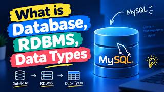 Database, RDBMS & SQL Data Types Explained | SQL for Beginners