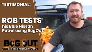 Rob talks about the BogOut and how he used it on his Nissan Patrol