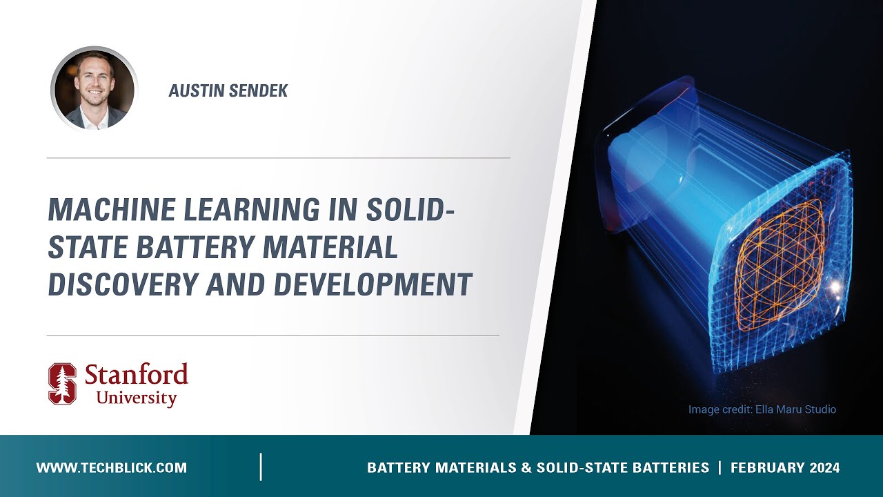 Battery Machine Learning Stanford University | Machine learning in battery material discovery ...