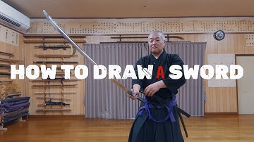 How to Draw & Sheath a Katana Like a Samurai!