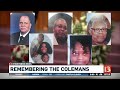 Remembering the Colemans, second day of services