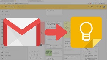 Add Email to Google Keep - No Extensions