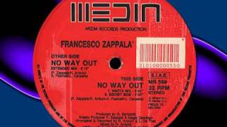 FRANCESCO ZAPPALA - No Way Out Resimi