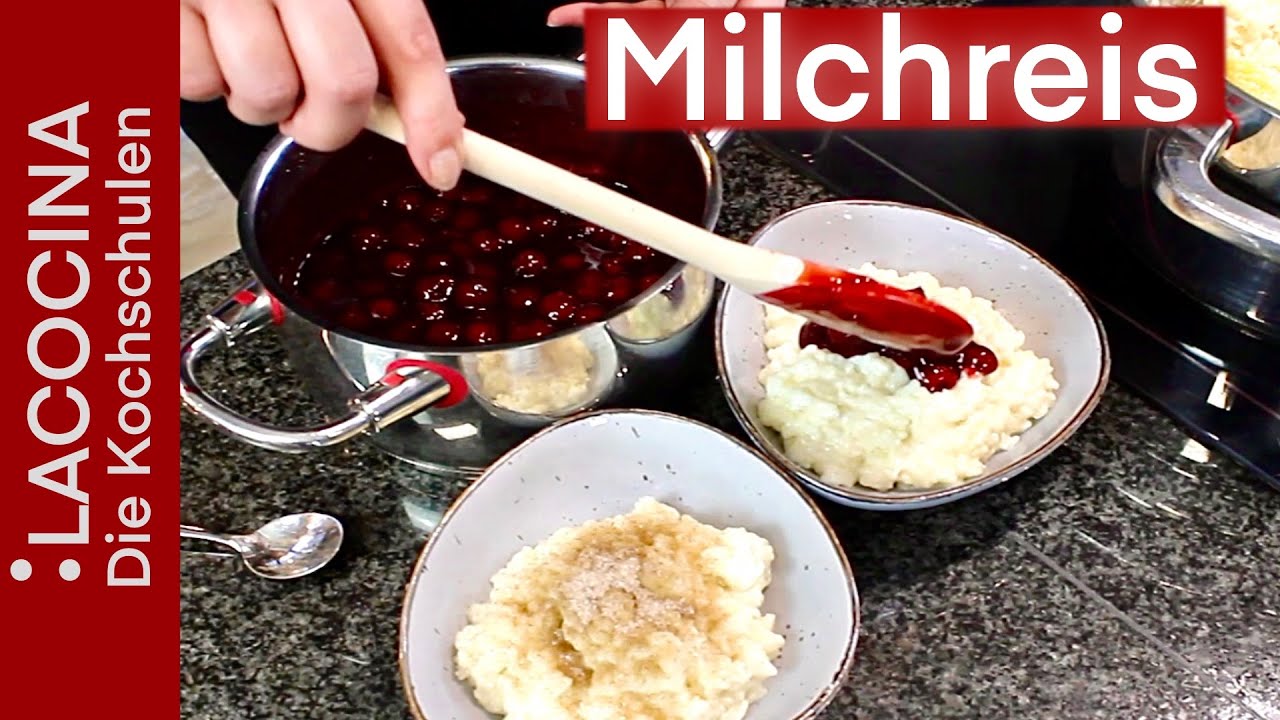 Milchreis mit Kirschen - Soulfood aus der Kindheit | Rezept | La Cocina