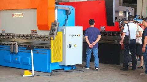 WC67K-80/3200 cnc press brake with DELEM DA52 cnc control system to Serbia