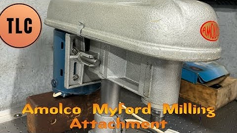 Amolco Myford Milling Attachment Mill Rare Fräseinheit Fräsaufsatz
