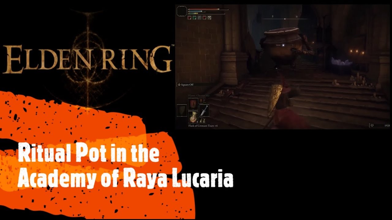 Elden Ring [Ritual Pot in the Academy of Raya Lucaria] - YouTube