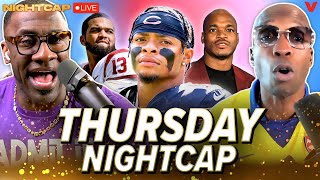 Unc \& Ocho react to Justin Fields drama, Caleb Williams entering NFL Draft without agent | Nightcap